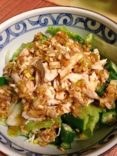 鶏ささみの中華風サラダ-レシピのメイン写真