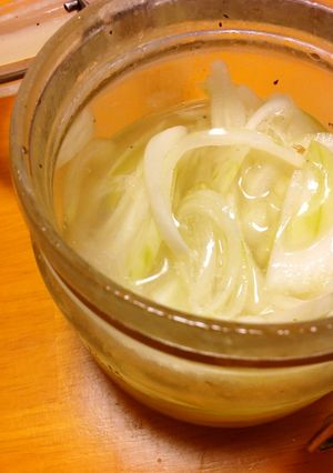 常備菜 ドレッシング漬け玉葱スライス-レシピのメイン写真