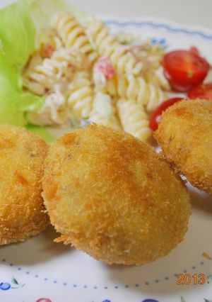 　ほっくほく～♪　基本のポテトコロッケ-レシピのメイン写真
