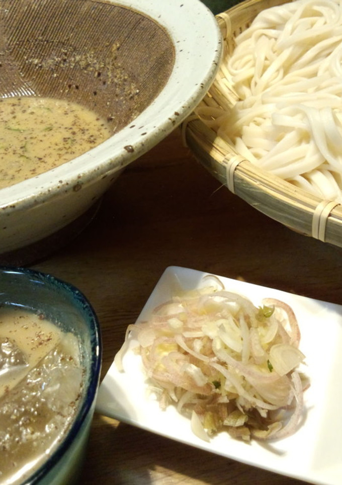 えごま（じゅうねん）の”冷やだれ”うどん-レシピのメイン写真