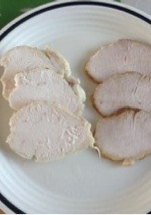 鶏胸肉のオイルコンフィと豚もも肉の煮豚-レシピのメイン写真