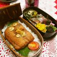 カナダより♪サーモンのメープル醤油焼弁当