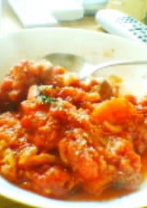 鶏のトマト煮-レシピのメイン写真