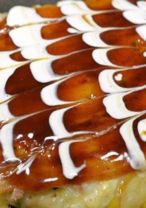 子供が大好き！ご飯入りお好み焼き-レシピのメイン写真