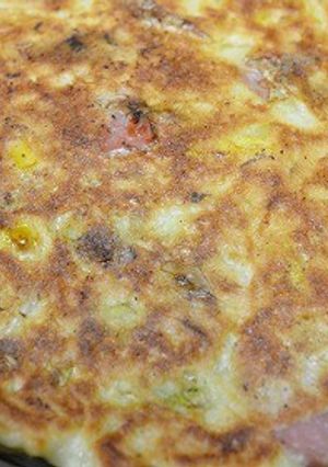 ビールに合う大人のお好み焼き、漬物焼き-レシピのメイン写真