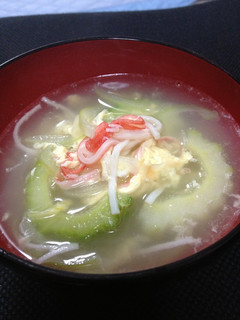 栄養満点‼ ゴーヤスープ-レシピのメイン写真