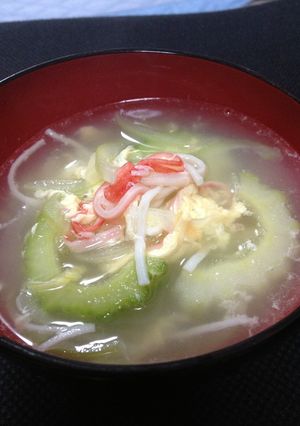栄養満点‼ ゴーヤスープ-レシピのメイン写真