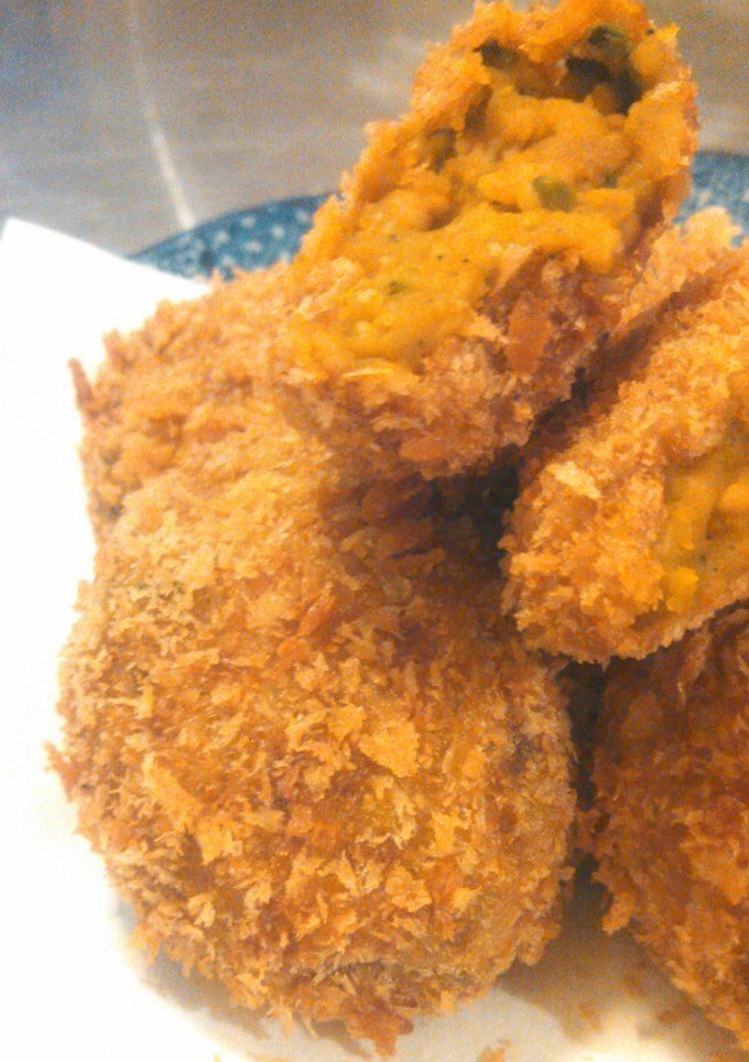 かぼちゃの皮ごとコロッケ-レシピのメイン写真