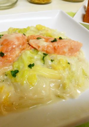 *濃厚*鮭のクリーム煮*-レシピのメイン写真