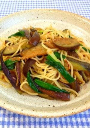 茄子生姜焼きそば-レシピのメイン写真