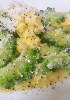 ３分、簡単！イタリアンゴーヤチャンプル-レシピのメイン写真