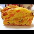 カボチャとニンジンのケーキ