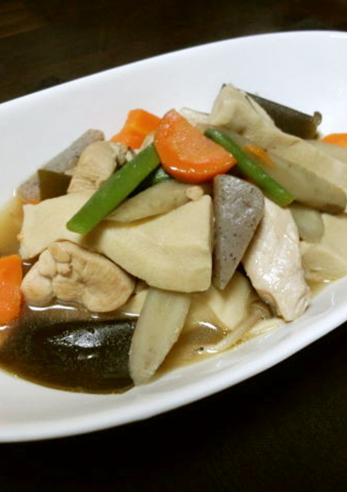 簡単♪和食おかず『高野豆腐と鶏の煮物』♡-レシピのメイン写真