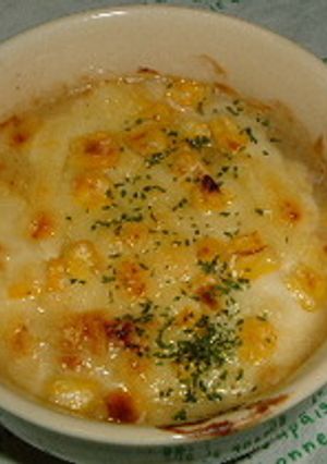 パン入りオニオングラタンスープ-レシピのメイン写真