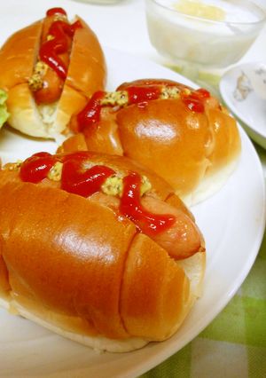 *朝食に*ウィンナーロールパン*-レシピのメイン写真