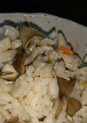 秋に食べたい！きのこご飯♪-レシピのメイン写真