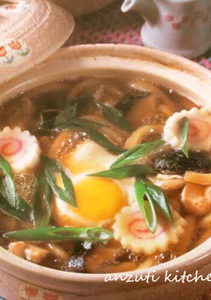 我が家の具だくさん味噌煮込みうどん-レシピのメイン写真