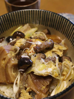 きのこと車麩の玉子丼-レシピのメイン写真