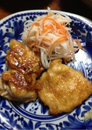 パックのガリと醤油で鶏の生姜焼き-レシピのメイン写真