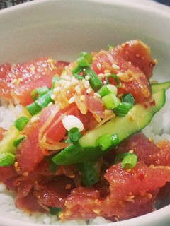 マグロのピリ辛和え-レシピのメイン写真