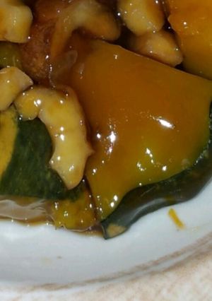 かぼちゃで甘辛煮物★-レシピのメイン写真