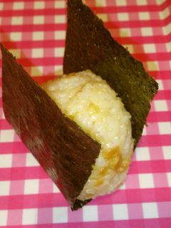 天むす風味のおにぎり(わさび)-レシピのメイン写真