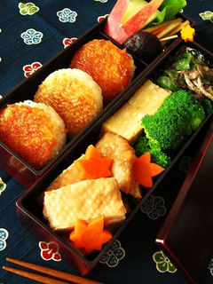 鶏肉のりんご醤油煮べんとう-レシピのメイン写真