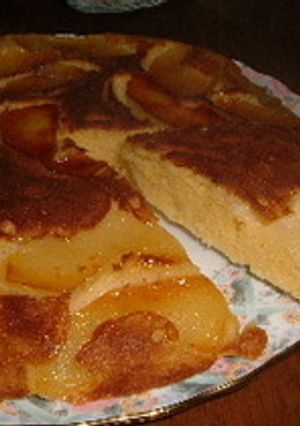 フライパンアップルケーキ-レシピのメイン写真
