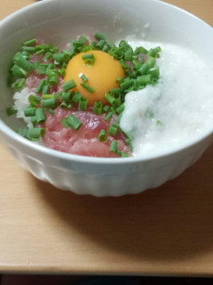 簡単激ウマネギトロロ丼!-レシピのメイン写真