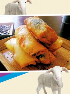 海老大葉チーズのおつまみ春巻き-レシピのメイン写真