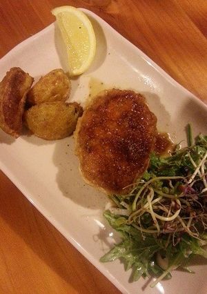 れんこんハンバーグ-レシピのメイン写真
