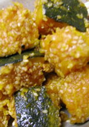 カボチャのゴマ煮-レシピのメイン写真