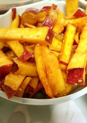秋香るサツマイモの甘酢がらめ-レシピのメイン写真
