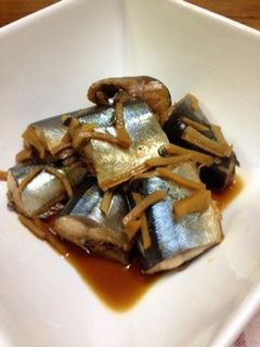 煮詰めるだけ!さんまのしょうがじょうゆ煮-レシピのメイン写真