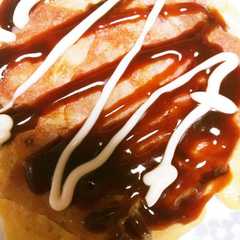 รูปของ お好み焼き風ピザ