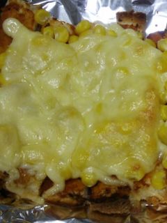 パンの耳ピザ-レシピのメイン写真