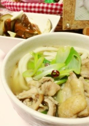 鶏南蛮うどん-レシピのメイン写真