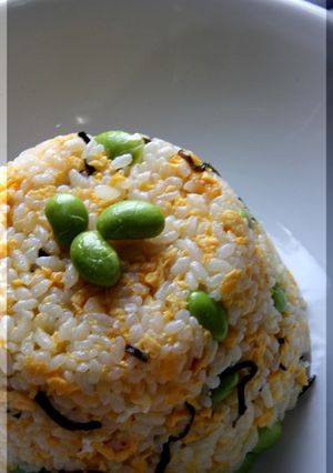 えだまめチャーハン-レシピのメイン写真