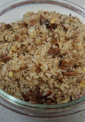 さんまの蒲焼き缶チャーハン-レシピのメイン写真