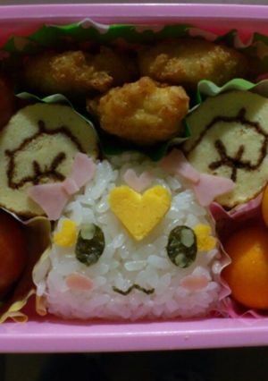 キャラ弁 キャンディ(プリキュア)-レシピのメイン写真