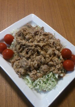 簡単！味噌入！誰でも美味しくしょうが焼き-レシピのメイン写真