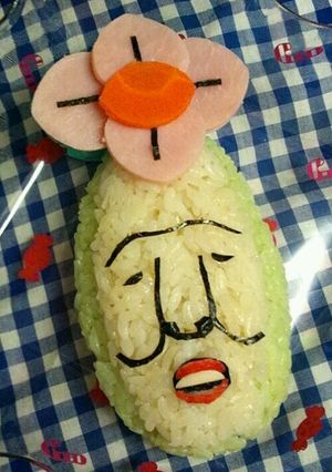 キャラ弁に♪こびとづかんリトルハナガシラ-レシピのメイン写真