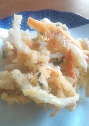 カリッサクッフワｯ のかき揚げ-レシピのメイン写真