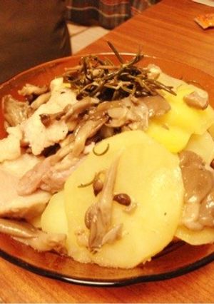 塩麹豚バラとポテトのローズマリー風味-レシピのメイン写真