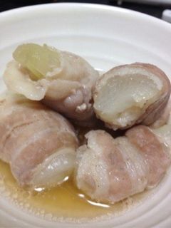 *簡単!美味!*玉ねぎの肉巻煮*-レシピのメイン写真