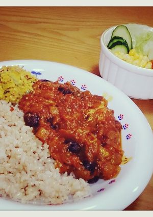 リメイク！ラタトゥイユde黒豆カレー。-レシピのメイン写真