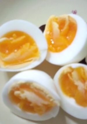 味の素で塩味卵(マジックエッグ)-レシピのメイン写真
