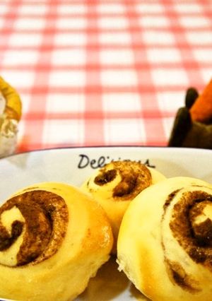 焼いてる香りが堪んない♪シナモンロール-レシピのメイン写真