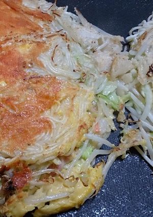 子供喜ぶ広島風お好み焼き-レシピのメイン写真