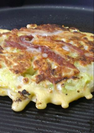 レンコンとシーフードのお好み焼き-レシピのメイン写真